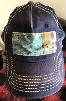 Walt Disney world Snapback Hat Mesh Rope  Trucker blue Cap one size adult-image