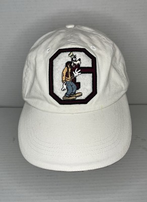 VTG 2000's Disney Walt Disney World Goofy Hat Strap Back  White  -image