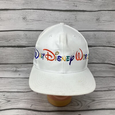 Walt Disney World Goofy's Hat Co Rainbow Spellout Snapback Cap-image