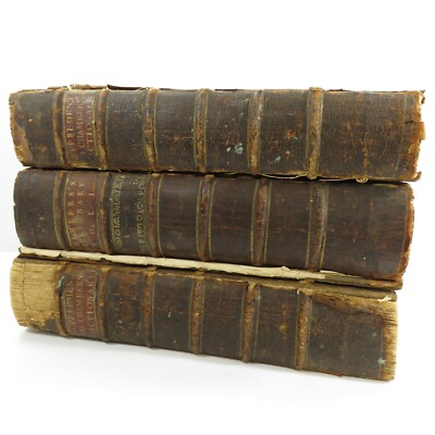 1751-53 2 Volume Supplement to Mr. Chamber's Cyclopedia Dictionary & Vol 1 Other-image