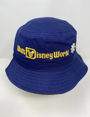 Disney Parks Bucket Hat WALT DISNEY WORLD Navy Blue New 2023 Fishermans Hat/ cap-image