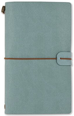 Voyager Refillable Notebook - Light Blue by Peter Pauper Press-image