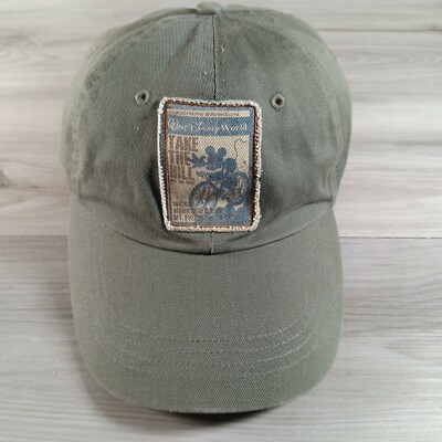 Walt Disney World Strapback Hat Mens OSFM Green Extreme Adventure RN 65281-image