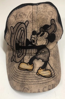 Mickey Mouse Vintage Walt Disney World Theme Park Vintage Hat Cap sailing boat-image