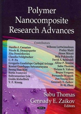 Polymer Nanocomposite Research Advances, Hardcover by Thomas, Sabu (EDT); Zai...-image