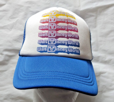Walt Disney World Disney Parks Mesh Trucker Snapback Hat / Cap - FREE SHIPPING!-image