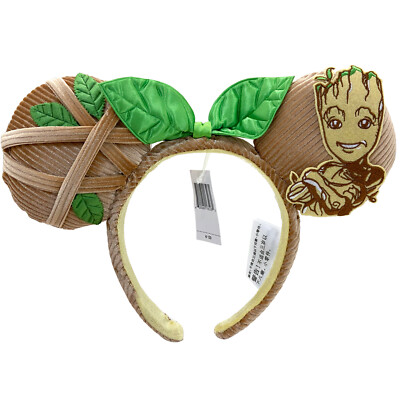 DisneyParks I Am Groot Marvel Guardians of the Galaxy Minnie Mouse Headband Ears-image
