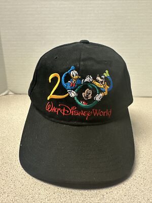 2000 Millennium Walt Disney World Hat Cap -  Celebrate The Future Hand In Hand -image
