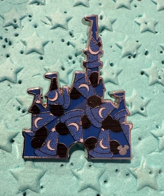 2025 Disney WDW Sorcerer Mickey Hat Castle Hidden Disney Pin Hidden Mickey Pin-image