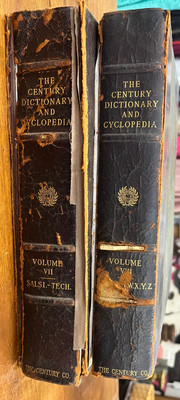 The Century Dictionary & Cyclopedia Vol 7 & 8  c. 1897-image