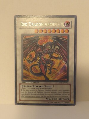Yugioh Red Dragon Archfiend CT05-EN002 Secret Rare Limited Edition NM-image