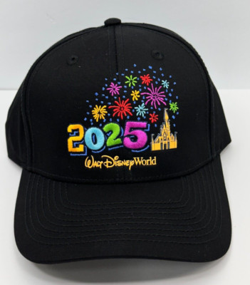NWT 2025 Passholder Walt Disney World Baseball Cap Hat Magic Kingdom Castle-image