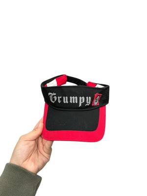 Walt Disney World Sun Visor Hat Resort Grumpy Dwarf One Size Adjustable-image