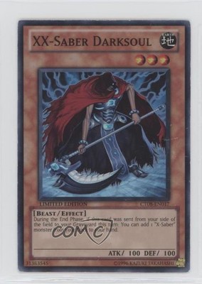 2011 Yu-Gi-Oh! Series 8 XX-Saber Darksoul #CT08-EN017 00em-image