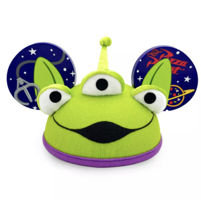 Disney Parks Toy Story Alien Mickey Ears Hat Adult Size New With Tags!-image