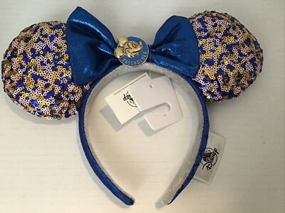 Disney Parks Authentic Minnie WDW Passholder Sequin Ears Headband AP - NWT NEW-image