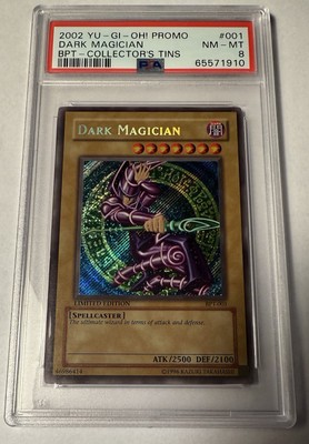 Dark Magician BPT-001 2002 Collectors Tin Limited Edition PSA 8-image