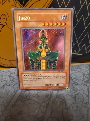 Yugioh Jinzo BPT-011 -  Secret Rare - 2003 Collectors Tin - LP-image