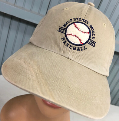 Walt Disney World Resorts Mickey #28 Strapback Baseball Cap Hat-image