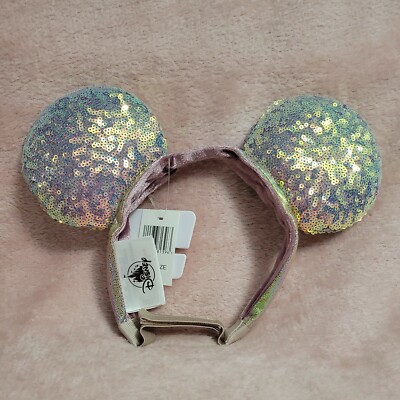 Disney Mickey Mouse Earidescent 50th WDW Anniversary Headband 2021 Adjustable-image