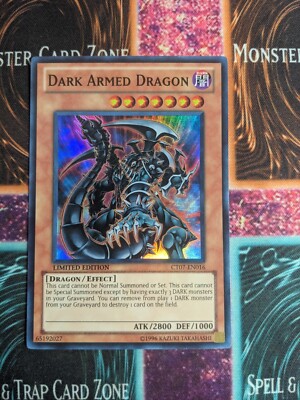Yu-Gi-Oh! Dark Armed Dragon CT07-EN016 Limited Super Rare NM-image