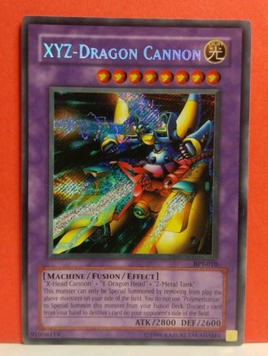 XYZ-Dragon Cannon - BPT-010 - Secret Rare Yu-Gi-Oh Card Tin 2003-image