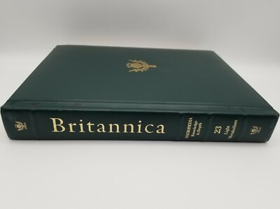 BRITANNICA | Encyclopedia 1986 Volume 23 Macropedia,15th Edition Leather-image