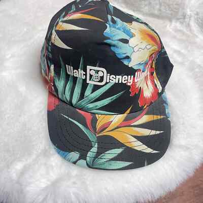 Walt Disney World Vintage Tropical Snapback Hat One Size-image
