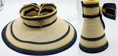 Walt Disney World Riviera Resort Foldable Lounge Beach Sun Hat Packable DVC NEW-image