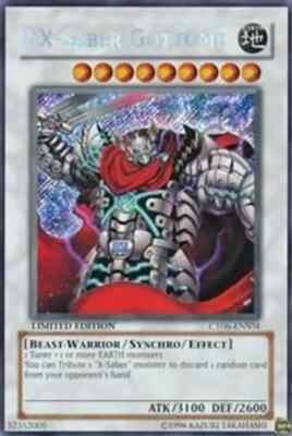 YUGIOH CT06-ENS04 XX-SABER GOTTOMS SECRET RARE NEAR MINT NM-image