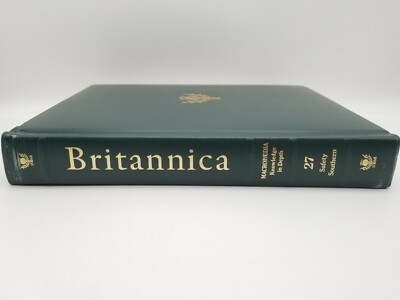 BRITANNICA | Encyclopedia 1986  Volume 27 Macropedia, 15th Edition Leather-image