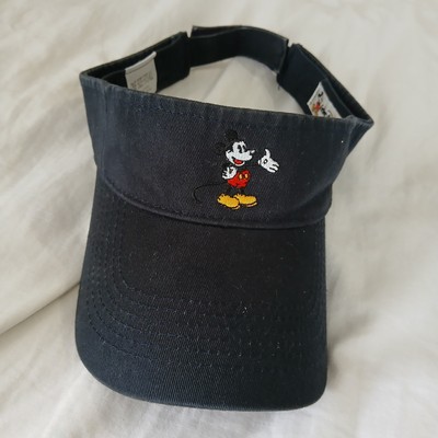 VTG Walt Disney World one size fits all MICKEY Navy visor FANTASTIC condition-image