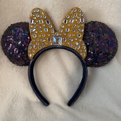 Walt Disney World 50th Anniversary Celebration Minnie Mickey Ears Headband-image
