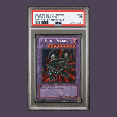 B. Skull Dragon BPT-006 2002 Collectors Tin Limited Edition-image
