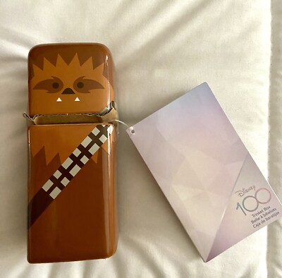 2023 Disney Parks 100 Star Wars Chewbacca Trinket Box Home Decor Disney Home NWT-image