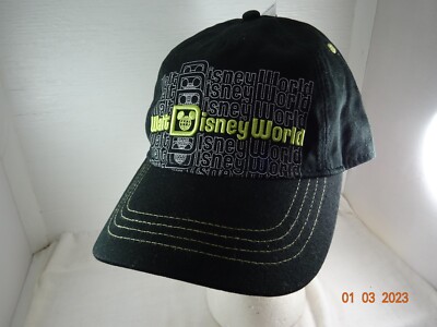 Disney Parks Walt Disney World Embroidered Baseball Hat Adult NEW NWT-image
