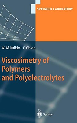 VISCOSIMETRY OF POLYMERS AND POLYELECTROLYTES (SPRINGER By Werner-michael Mint-image