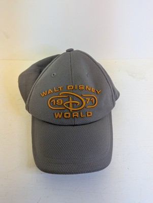 Disney Parks Hat, Walt Disney World, 1971, Embroidery, Adjustable, Gray & Orange-image