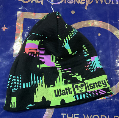 2024 Disney Parks Walt Disney World Knit Beanie Hat Cap Castle Parks New ☃️-image