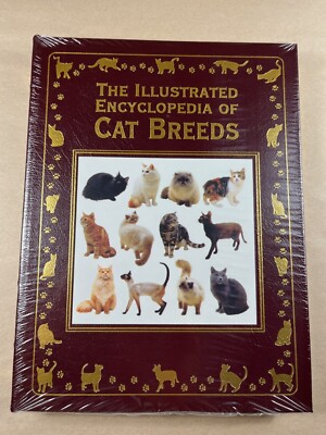 EASTON PRESS The Illustrated Encyclopedia of Cat Breeds by Angela Rixon, Sealed-image