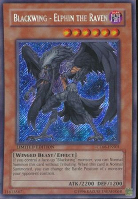Blackwing - Elphin the Raven - CT06-ENS01 - Secret Rare PL Collector's Tin-image