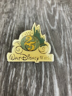 Walt Disney World 25th Anniversary Enameling Hat Lapel Jacket-image