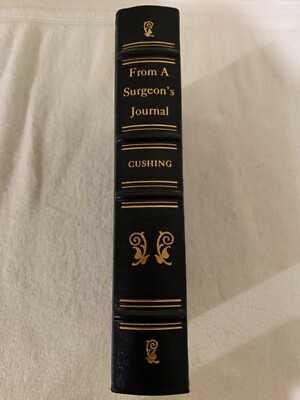 From A Surgeon's Journal Harvey Cushing Gryphon Surgery Classics Leather VG++-image
