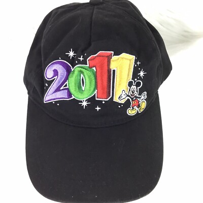 WALT DISNEY WORLD 2011 Black Adjustable Hat Unisex Disney-image