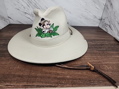 ☆Vintage☆~Walt Disney World Mickey Mouse Animal Kingdom Safari Hat Size SmaLL~☆-image