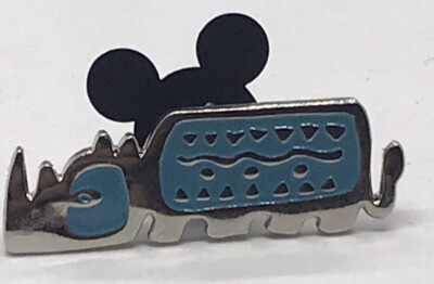 RHINO HAT PIN Animal Kingdom Resort WDW 2004 Disney Pin-image