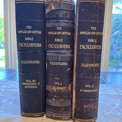 Antiquarian Popular and Critical Bible Encyclopedia & Scriptural  Vol. 1, 2 &3-image