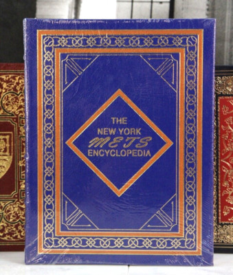 NEW YORK METS ENCYCLOPEDIA - Easton Press - LARGER BOOK - SEALED w/BOX-image