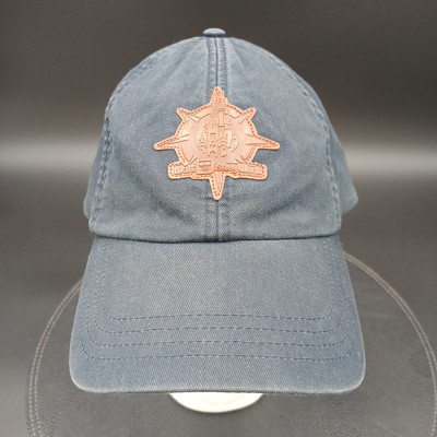 Disney Parks Baseball Hat Walt Disney World Compass Castle Adult Navy Blue Brown-image