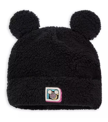 Walt Disney World Logo Fleece Ear Hat Beanie for Adults NEW 2024-image